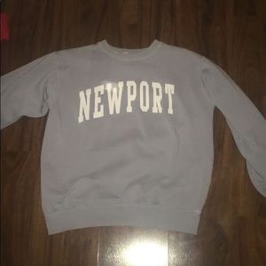 Brandy Melville crew neck.